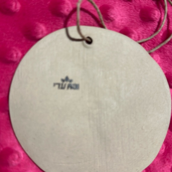 Unique Hand-Made Ceramic Ornament Made in Israel - Picture 3 of 5